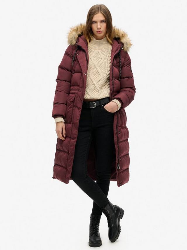 Удлиненная куртка из искусственного меха everest Superdry, цвет Albarn Clay Burgundy
Удлиненная куртка из искусственного меха everest Superdry, цвет Albarn Clay Burgundy