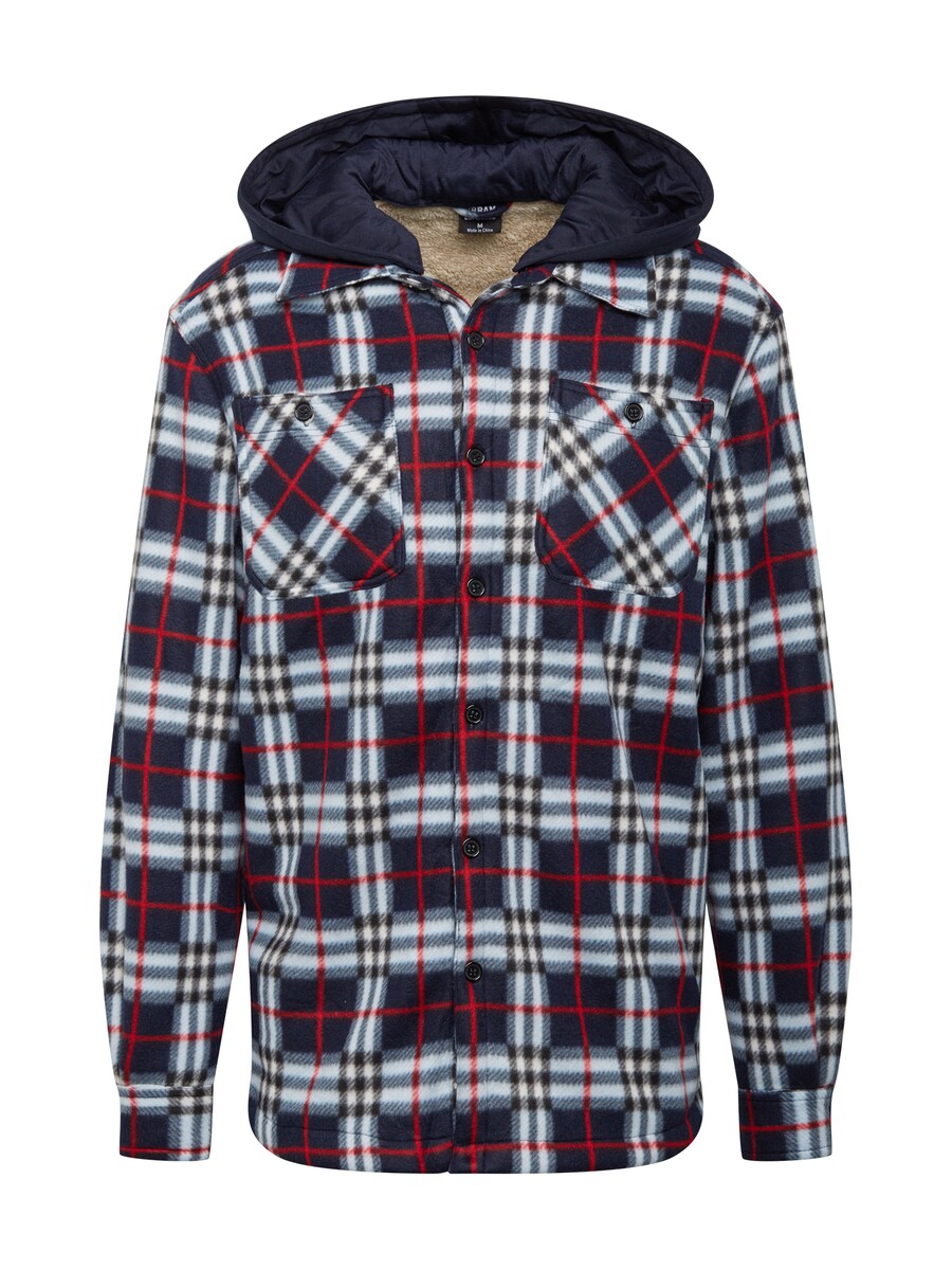 Межсезонная куртка обычного кроя Urban Classics, темно-синий
Межсезонная куртка обычного кроя Urban Classics, темно-синий