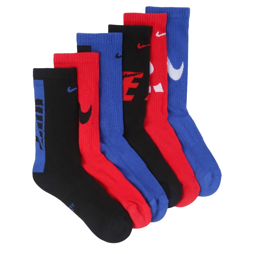 Набор из 6 детских носков среднего размера с мягкой подкладкой на каждый день Nike, цвет ur/dlk/gr
Набор из 6 детских носков среднего размера с мягкой подкладкой на каждый день Nike, цвет ur/dlk/gr