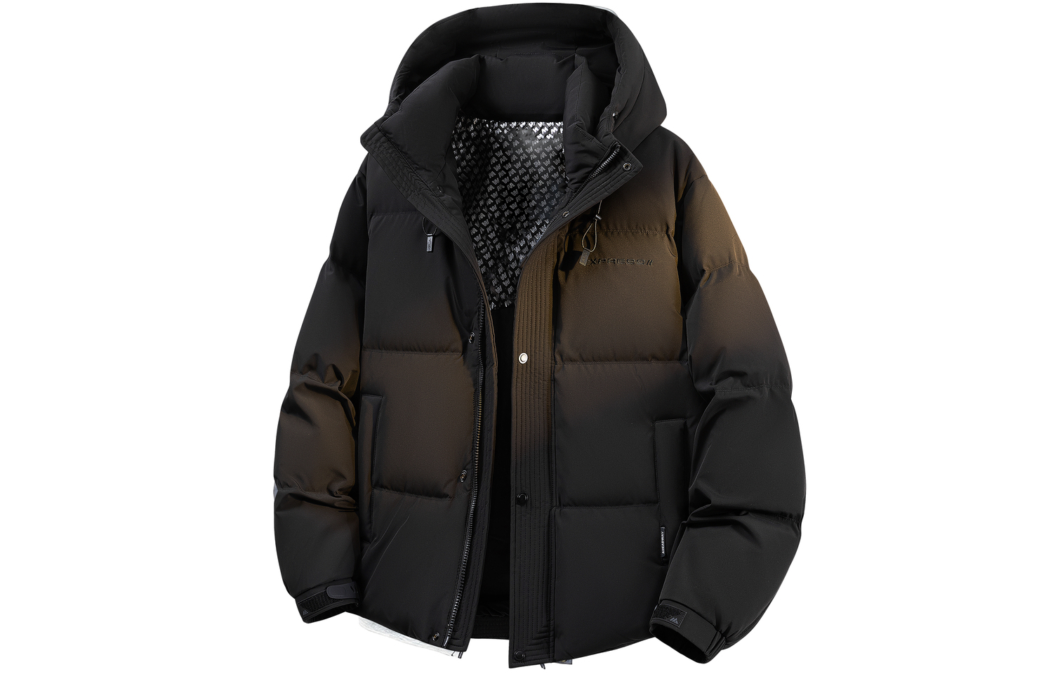 Пуховик женский утепленный парка с капюшоном WARRIOR, черный
Пуховик женский утепленный парка с капюшоном WARRIOR, черный