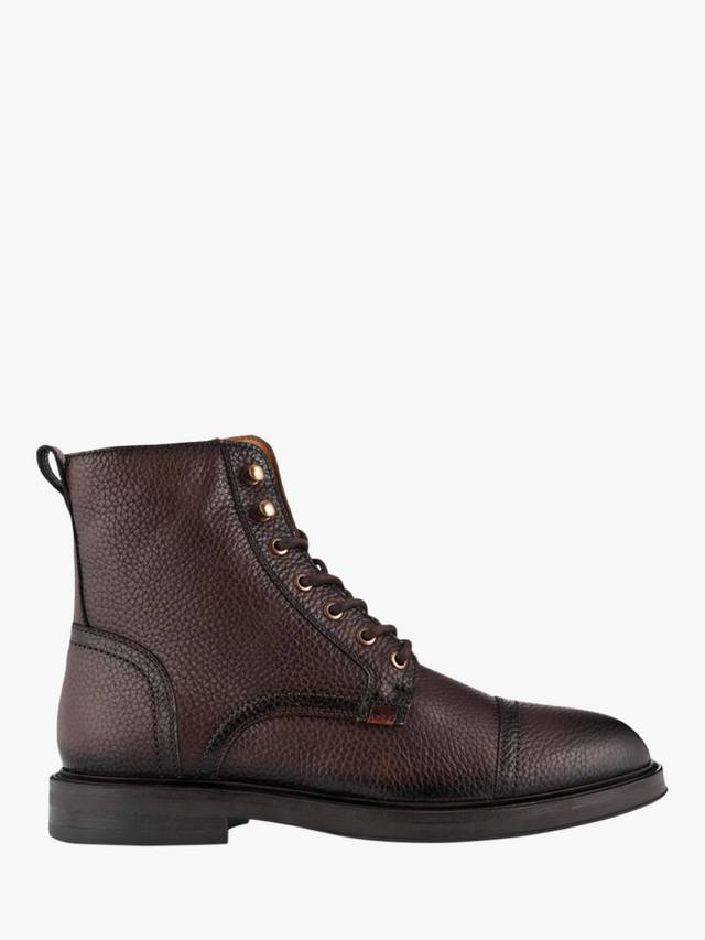 Кожаные шнурованные ботинки Davide Jones Bootmaker, Brown
Кожаные шнурованные ботинки Davide Jones Bootmaker, Brown