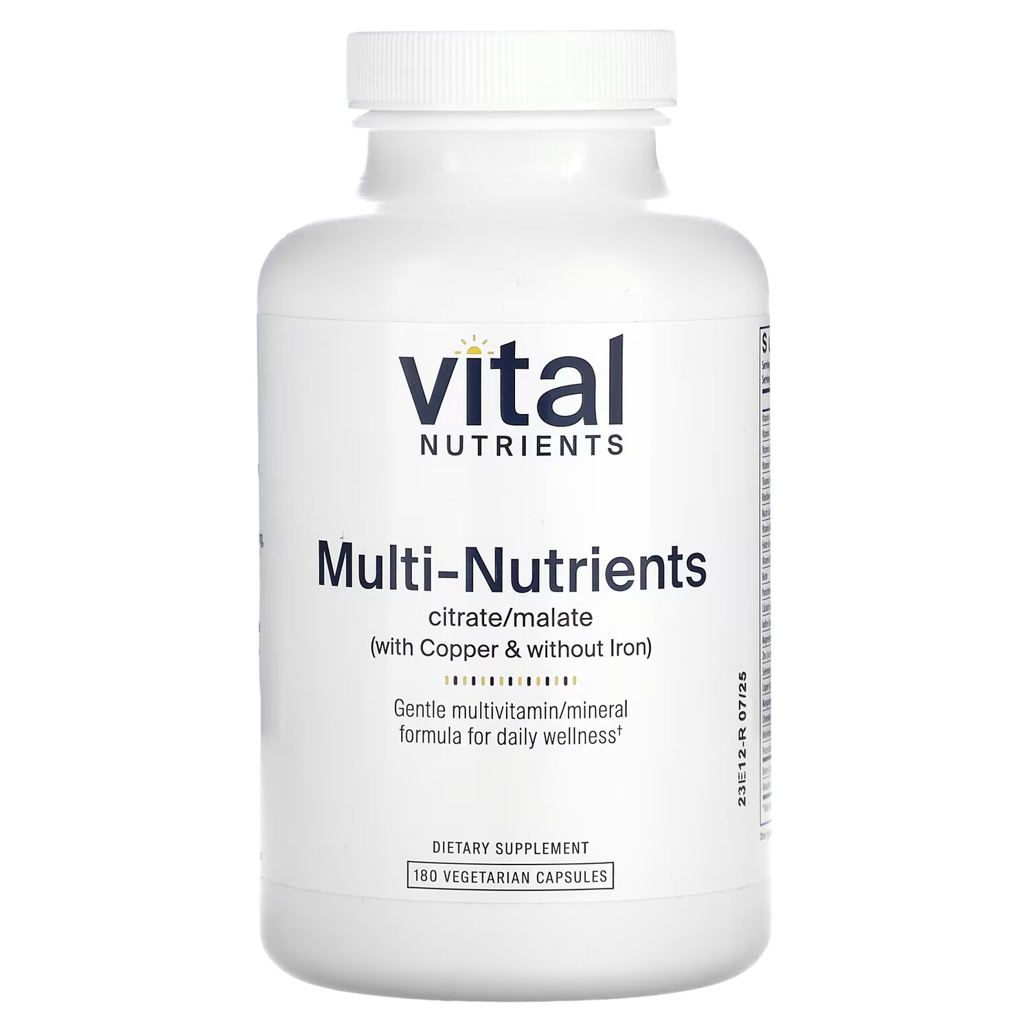 Добавка Vital Nutrients Multi-Nutrients, 180 капсул
Добавка Vital Nutrients Multi-Nutrients, 180 капсул