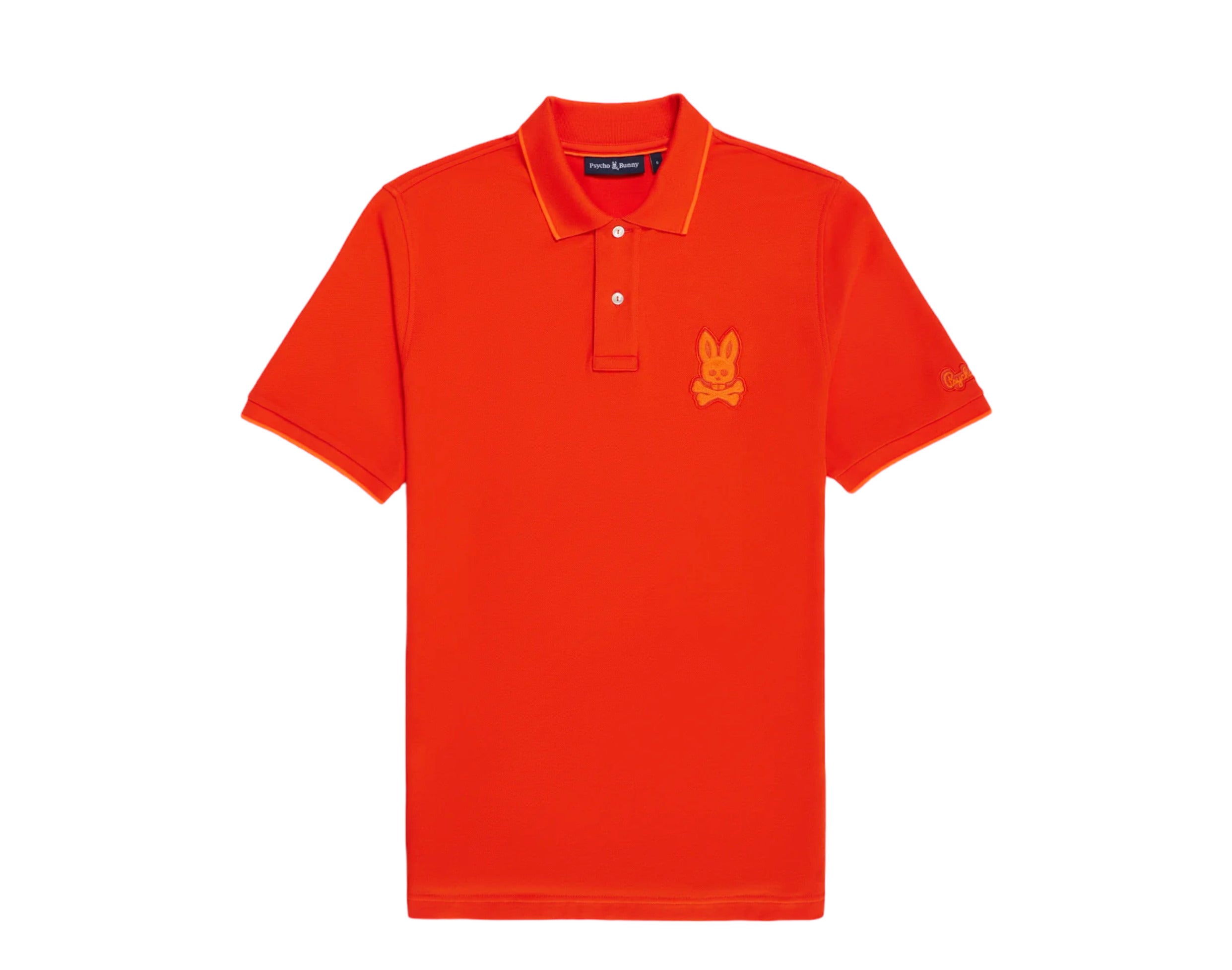 Мужское поло Psycho Bunny Cleveland Chainstitch Pique Polo Tangerine B6K504Z1PC-TGT, оранжевый
Мужское поло Psycho Bunny Cleveland Chainstitch Pique Polo Tangerine B6K504Z1PC-TGT, оранжевый