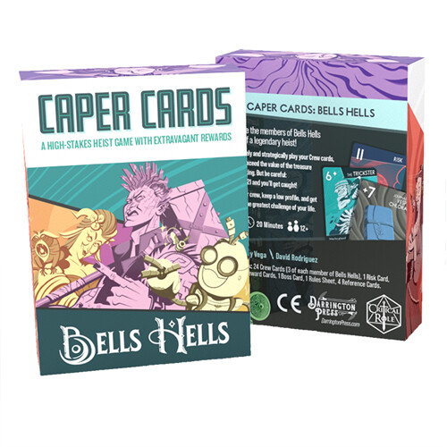 Настольная игра Caper Cards: Bells Hells
Настольная игра Caper Cards: Bells Hells