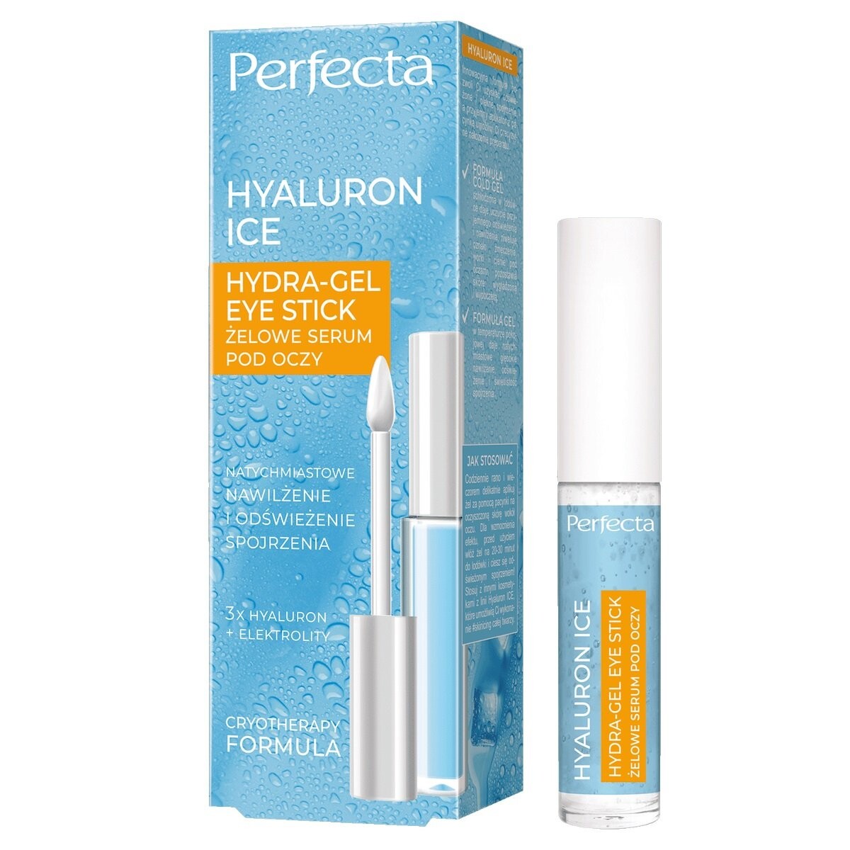 Perfecta, Hyaluronic Ice, гель-сыворотка для век, 11 мл
Perfecta, Hyaluronic Ice, гель-сыворотка для век, 11 мл