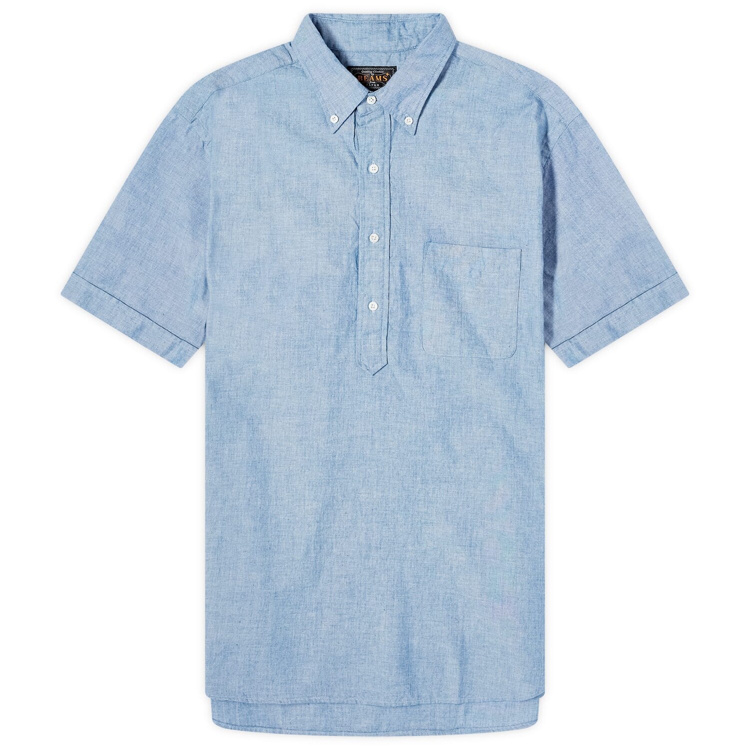 Рубашка с коротким рукавом Beams Plus Button Down Popover Short Sleeve Chambray Shirt, синий
Рубашка с коротким рукавом Beams Plus Button Down Popover Short Sleeve Chambray Shirt, синий