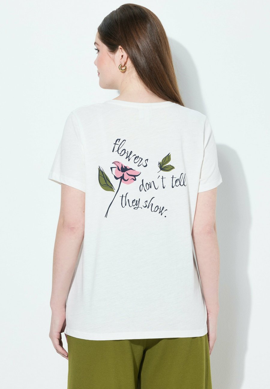 Футболка Ulla Popken FLOWER GRAPHIC, Off White/White, Белый, Футболка Ulla Popken FLOWER GRAPHIC, Off White/White
Футболка Ulla Popken FLOWER GRAPHIC, Off White/White, Белый, Футболка Ulla Popken FLOWER GRAPHIC, Off White/White