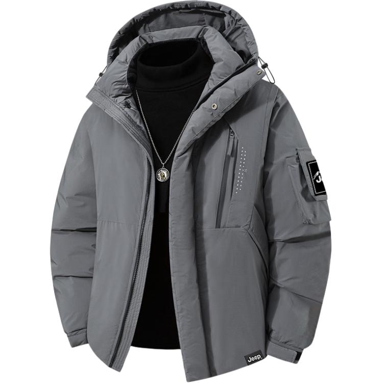 Пуховик Unisex Hooded Moderate Others Jeep, серый
Пуховик Unisex Hooded Moderate Others Jeep, серый