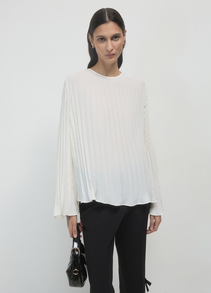 Блуза Calliope PLISSETTATA, Bianco Lana/White Denim
Блуза Calliope PLISSETTATA, Bianco Lana/White Denim