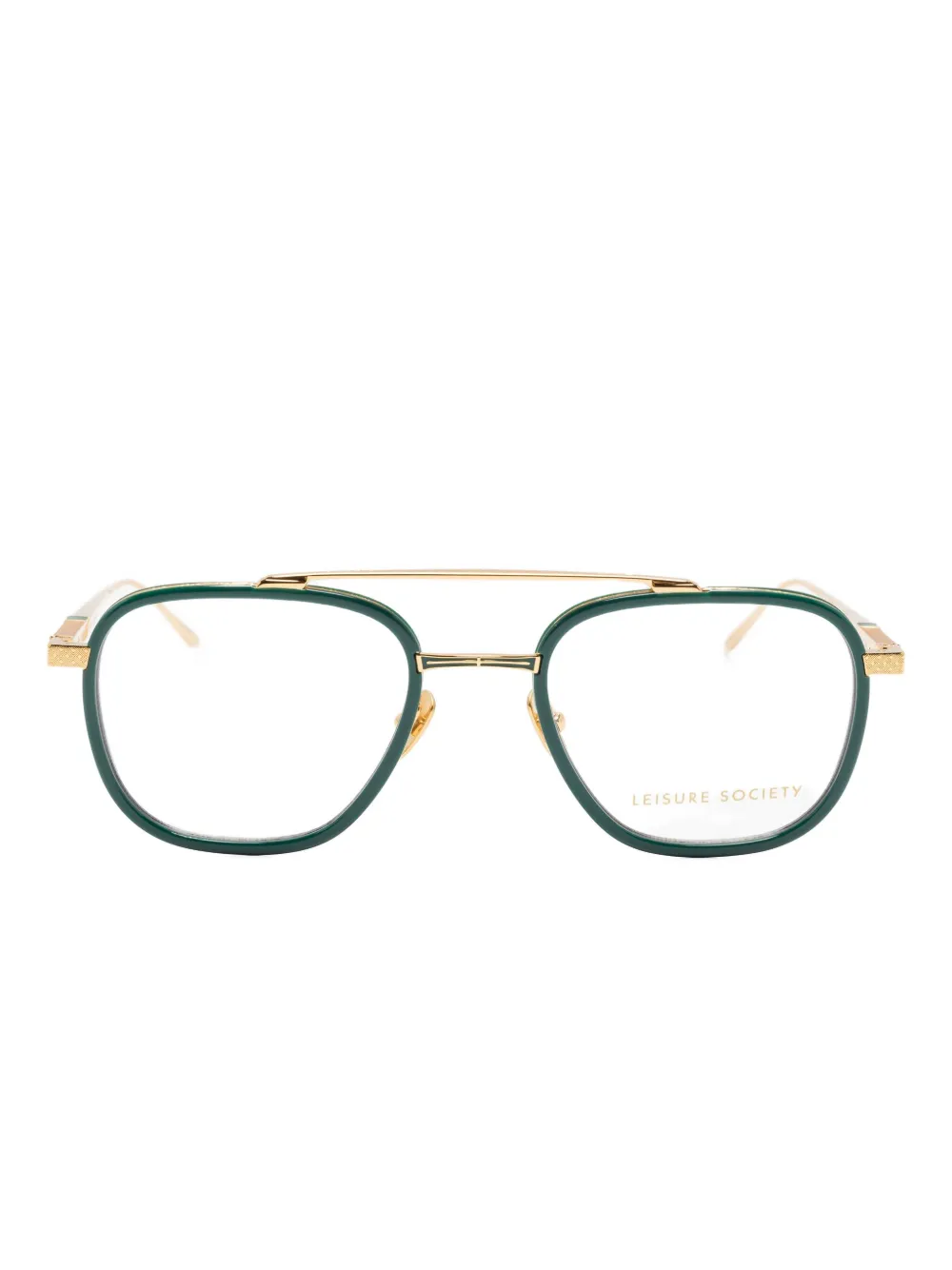 Очки с геометрической оправой Leisure Society, зеленый
Очки с геометрической оправой Leisure Society, зеленый