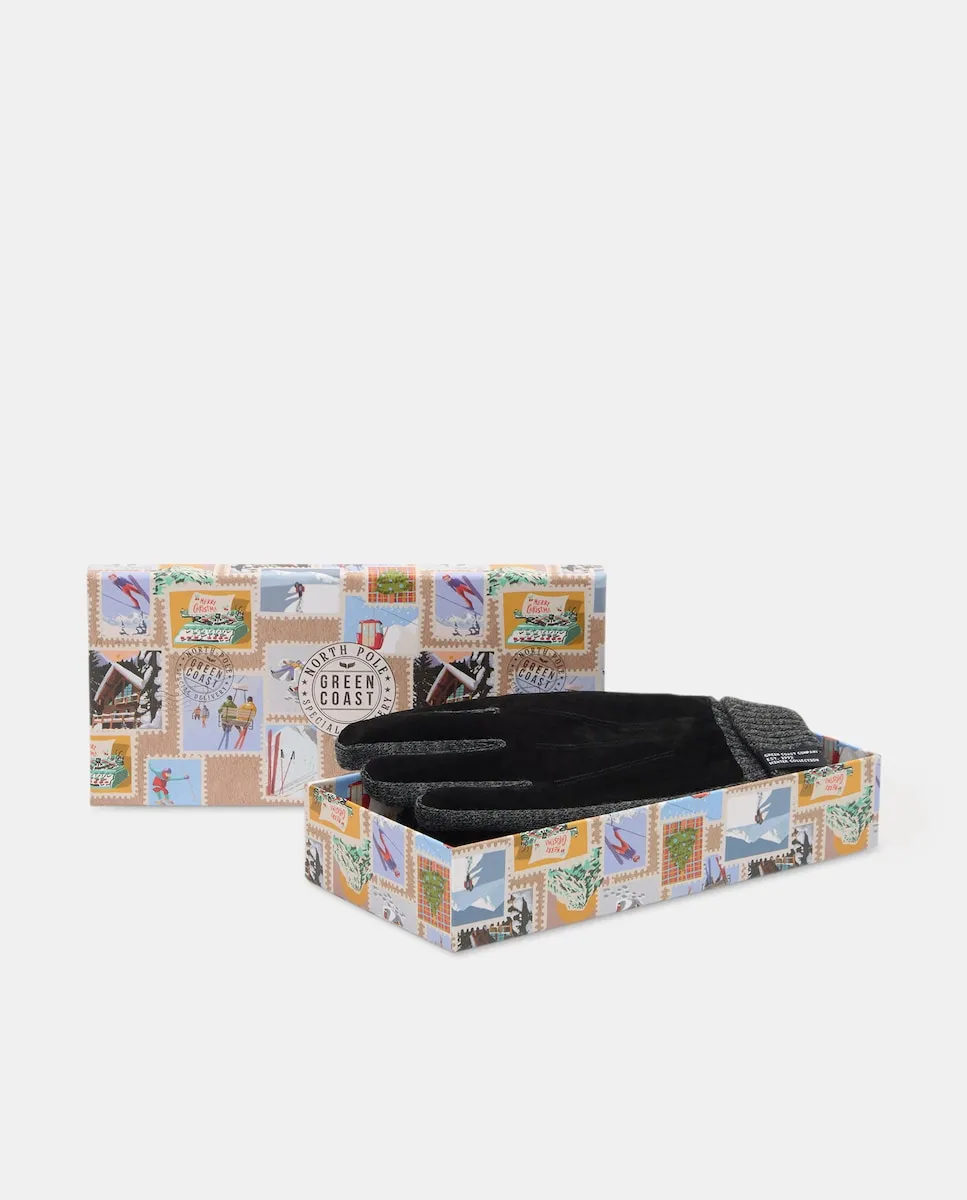 Набор X-MAS: перчатки передние и вязаные Green Coast, антрацитовый
Набор X-MAS: перчатки передние и вязаные Green Coast, антрацитовый