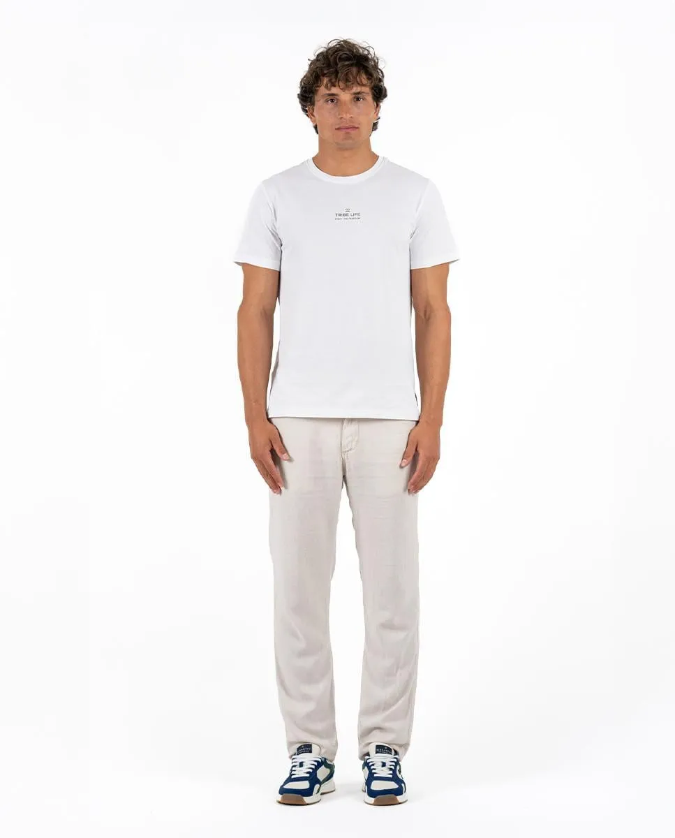 Мужская футболка с коротким рукавом и круглым вырезом Makarthy, белый
Мужская футболка с коротким рукавом и круглым вырезом Makarthy, белый