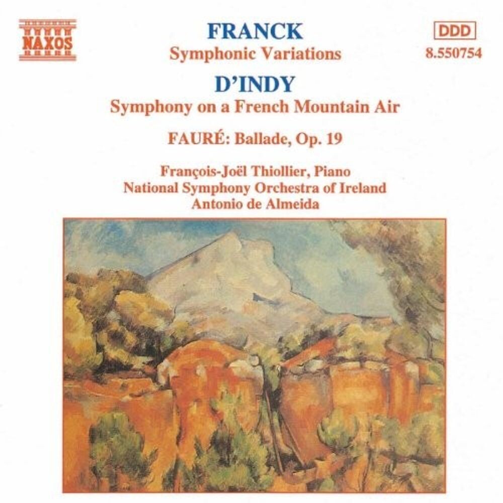 Диск CD Franck: French Music For Piano & Orchestra - César Franck 
Диск CD Franck: French Music For Piano & Orchestra - César Franck