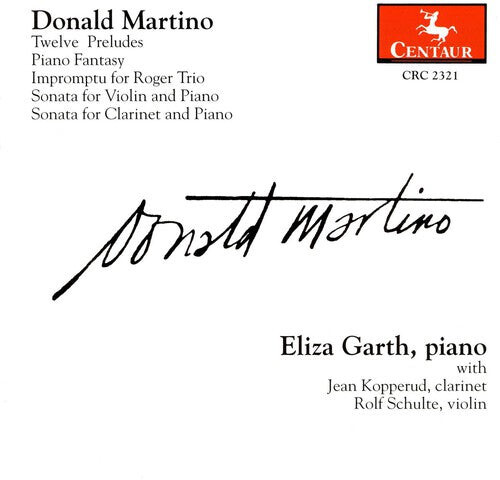 CD диск Martino / Garth / Koppetud / Schulte: Solo Piano & Chamber Works
CD диск Martino / Garth / Koppetud / Schulte: Solo Piano & Chamber Works