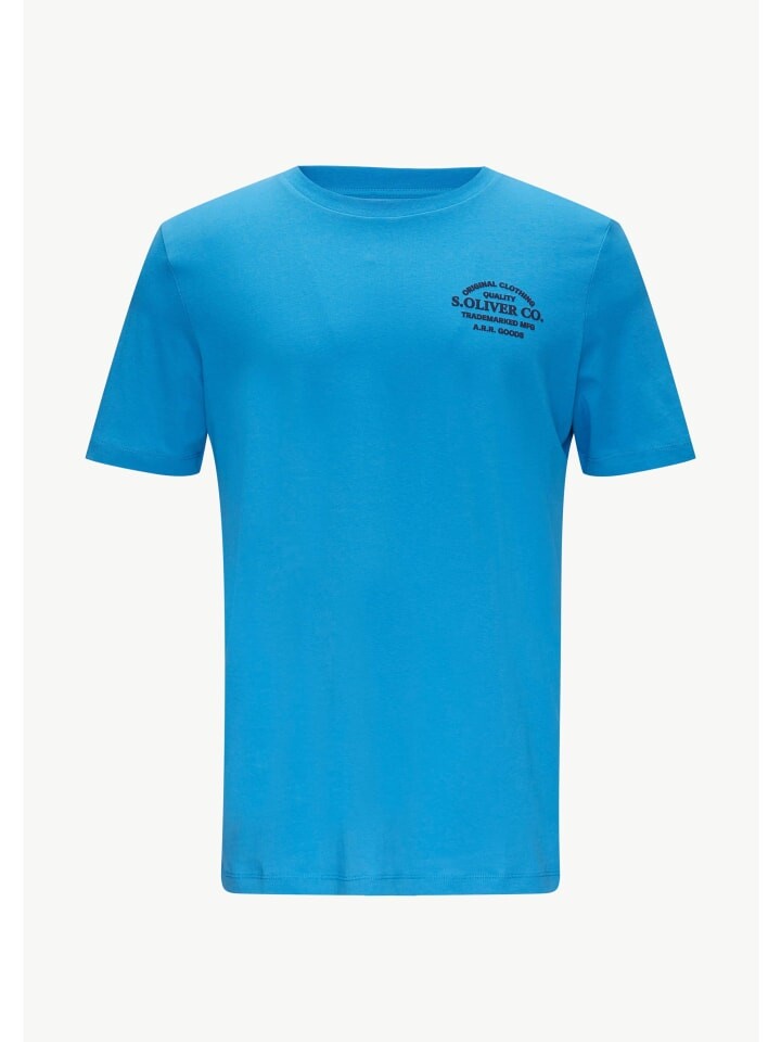 Футболка sOliver kurzarm, бирюзовый 
Футболка sOliver kurzarm, бирюзовый