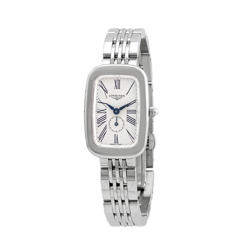 LONGINES Женские часы с кварцевым механизмом 24,7*36 мм белый циферблат корпус из нержавеющей стали браслет из нержавеющей стали
LONGINES Женские часы с кварцевым механизмом 24,7*36 мм белый циферблат корпус из нержавеющей стали браслет из нержавеющей стали