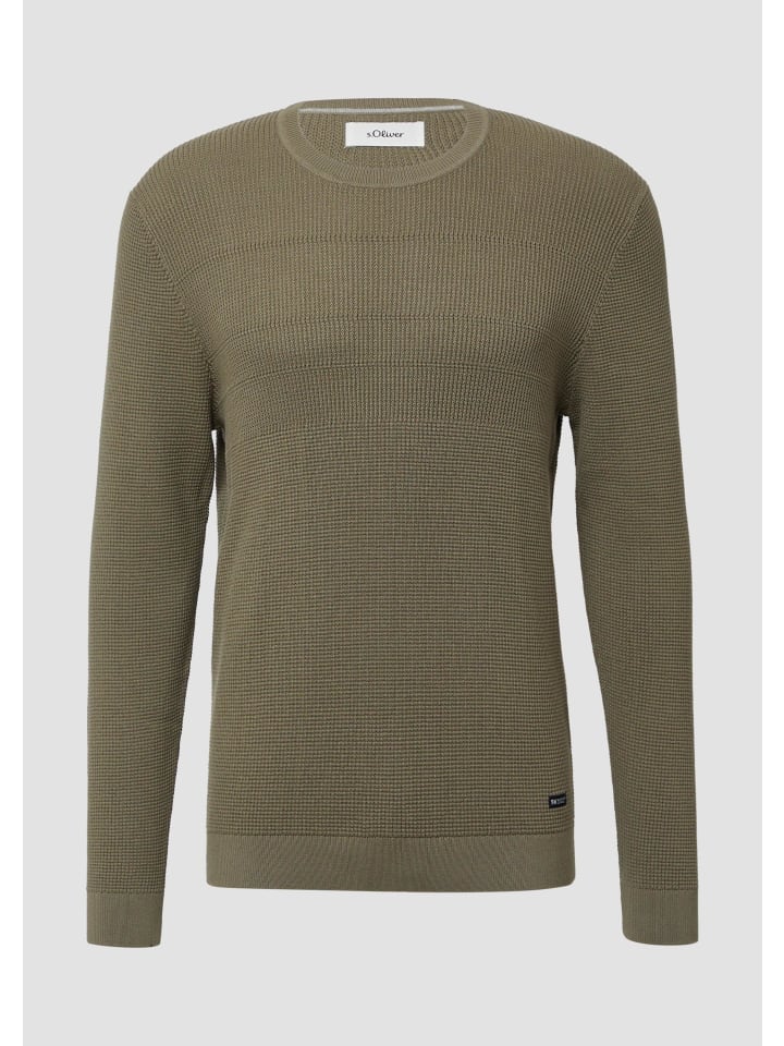 Вязаный свитер цвета 7853_оливковый s.Oliver
Вязаный свитер цвета 7853_оливковый s.Oliver