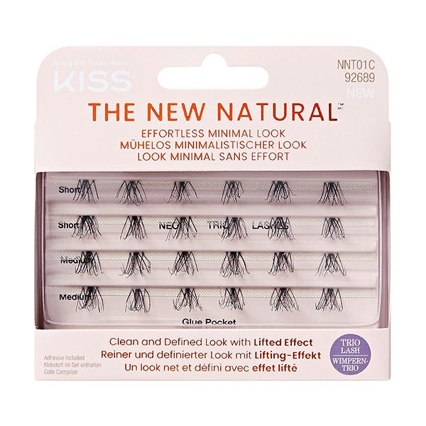 Новые натуральные накладные ресницы KISS
Новые натуральные накладные ресницы KISS