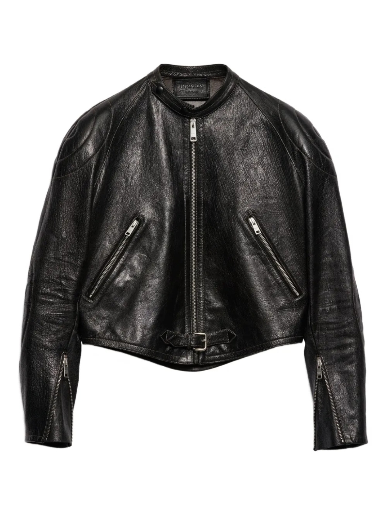 Кожаная куртка Prada, черный
Кожаная куртка Prada, черный