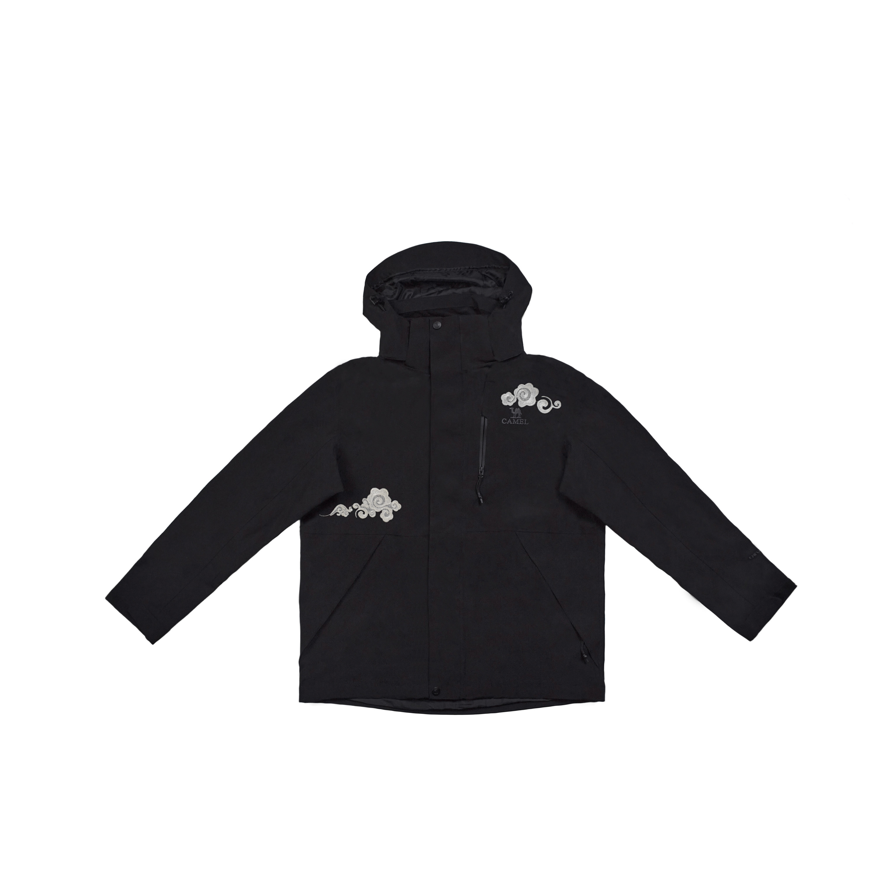 CAMEL Ветровка All weather Unisex Phantom Black с капюшоном
CAMEL Ветровка All weather Unisex Phantom Black с капюшоном
