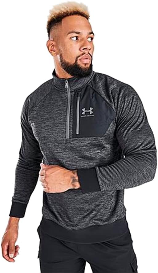 Толстовка Under Armour AF с полумолнией, Charcoal, Черный, Толстовка Under Armour AF с полумолнией, Charcoal
Толстовка Under Armour AF с полумолнией, Charcoal, Черный, Толстовка Under Armour AF с полумолнией, Charcoal