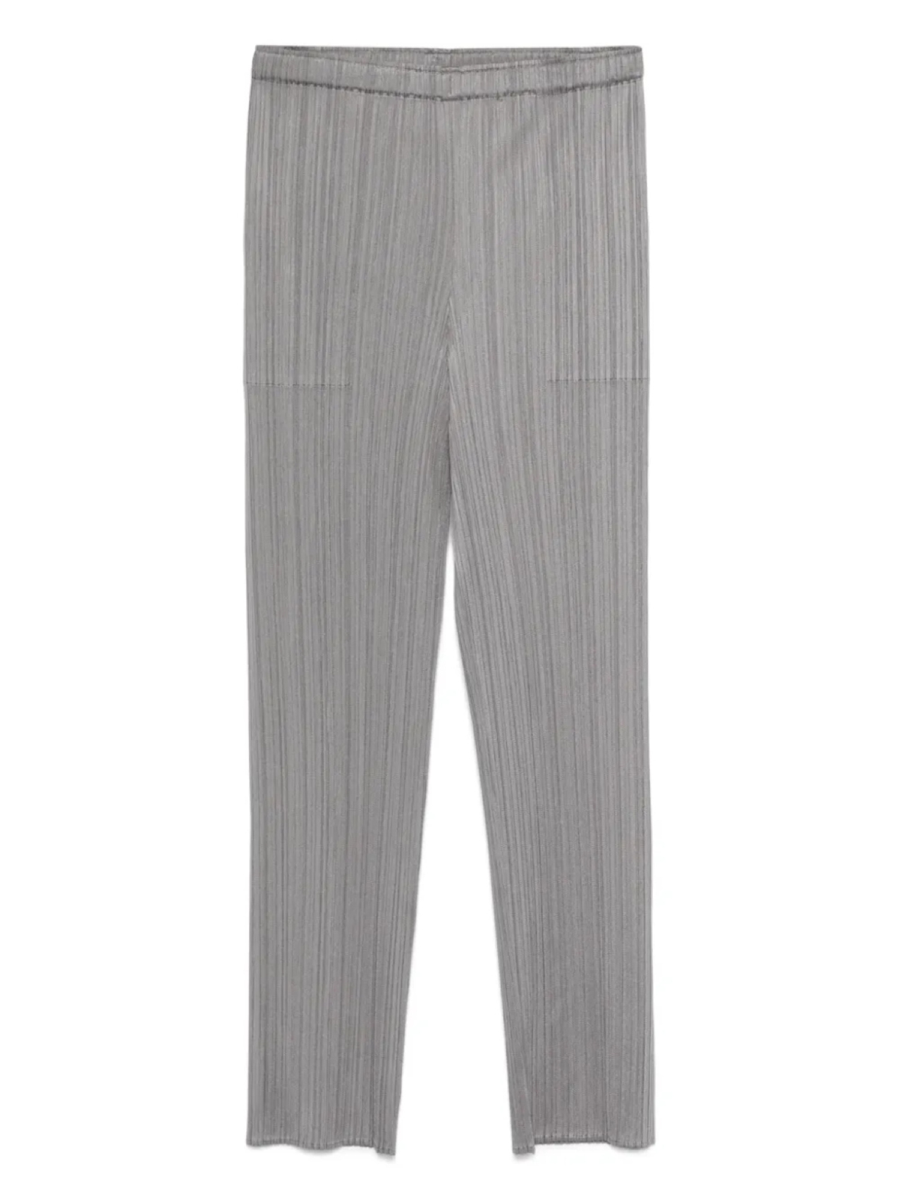 Pleats Please Issey Miyake брюки со складками, серый 
Pleats Please Issey Miyake брюки со складками, серый