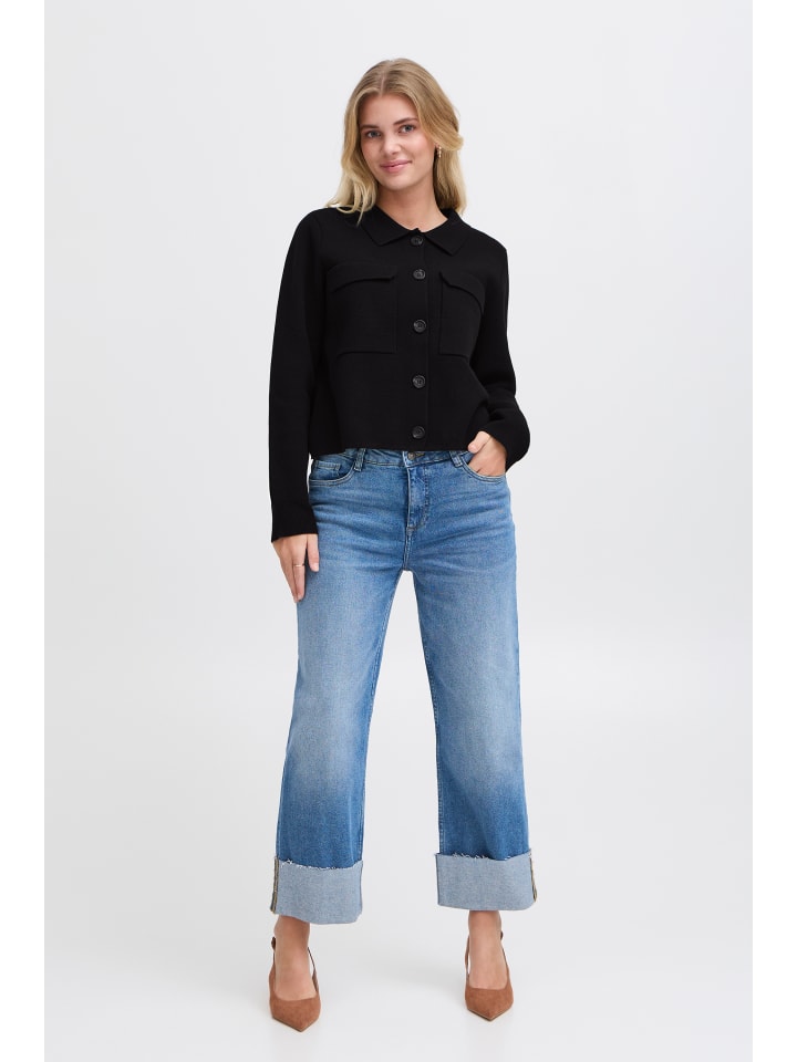 Fransa Кардиган с длинным рукавом FRITA, стандартный крой, черная
Fransa Кардиган с длинным рукавом FRITA, стандартный крой, черная