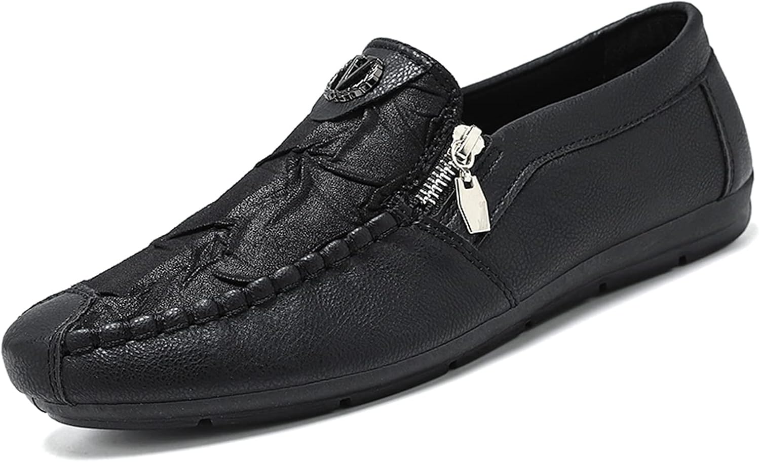 Мужские мятые мягкие подошвы, повседневные кожаные лоферы, винтажные молнии и комфортные мокасины Penny, легкие и дышащие туфли для ходьбы Kctrfsj, черный
Мужские мятые мягкие подошвы, повседневные кожаные лоферы, винтажные молнии и комфортные мокасины Penny, легкие и дышащие туфли для ходьбы Kctrfsj, черный