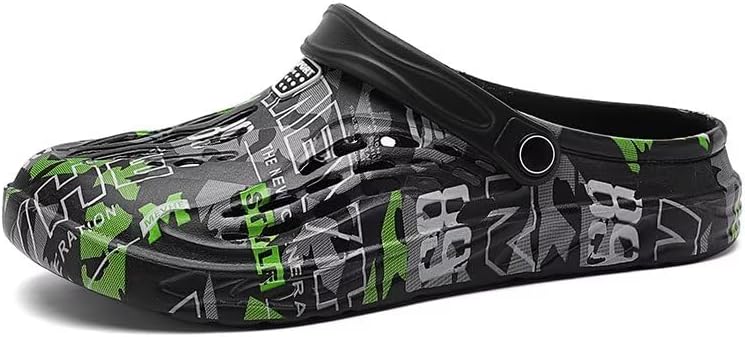 Мужские сабо Lewhosy, легкие водонепроницаемые садовые сандалии, дышащие камуфляжные тапочки для дома и улицы с регулируемым ремешком, черный
Мужские сабо Lewhosy, легкие водонепроницаемые садовые сандалии, дышащие камуфляжные тапочки для дома и улицы с регулируемым ремешком, черный
