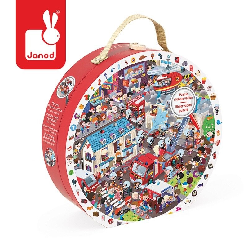 Janod, пазл, Пожарная команда, 208 шт.
Janod, пазл, Пожарная команда, 208 шт.