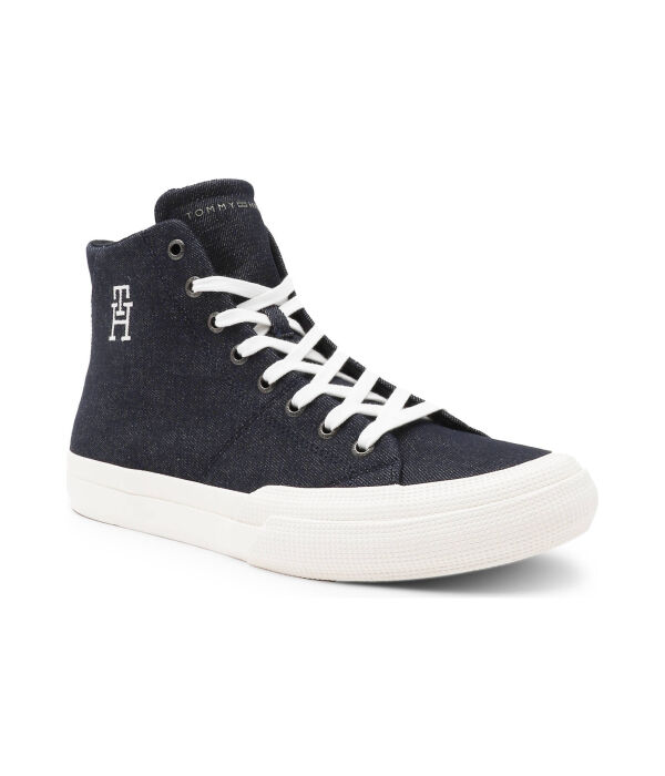 Кроссовки th hi vulc премиум деним Tommy Hilfiger, синий
Кроссовки th hi vulc премиум деним Tommy Hilfiger, синий