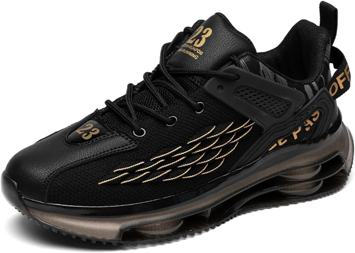 Мужские модные кроссовки для тенниса, спортивные прогулочные туфли, с контрастным цветом, для тренировок и повседневной носки SPWAGYM, черный
Мужские модные кроссовки для тенниса, спортивные прогулочные туфли, с контрастным цветом, для тренировок и повседневной носки SPWAGYM, черный