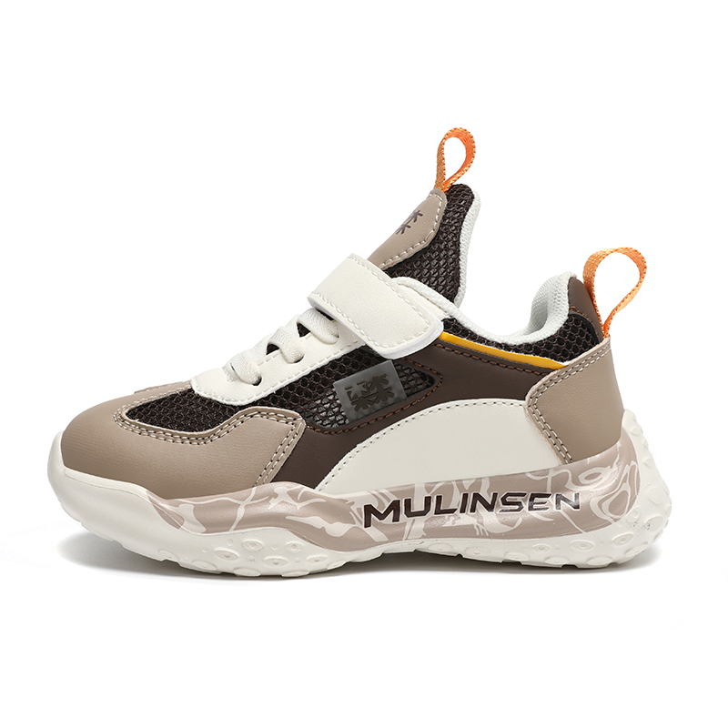 Детские повседневные антиударные противоскользящие износостойкие амортизирующие дышащие легкие кроссовки Mulinsen, коричневый
Детские повседневные антиударные противоскользящие износостойкие амортизирующие дышащие легкие кроссовки Mulinsen, коричневый