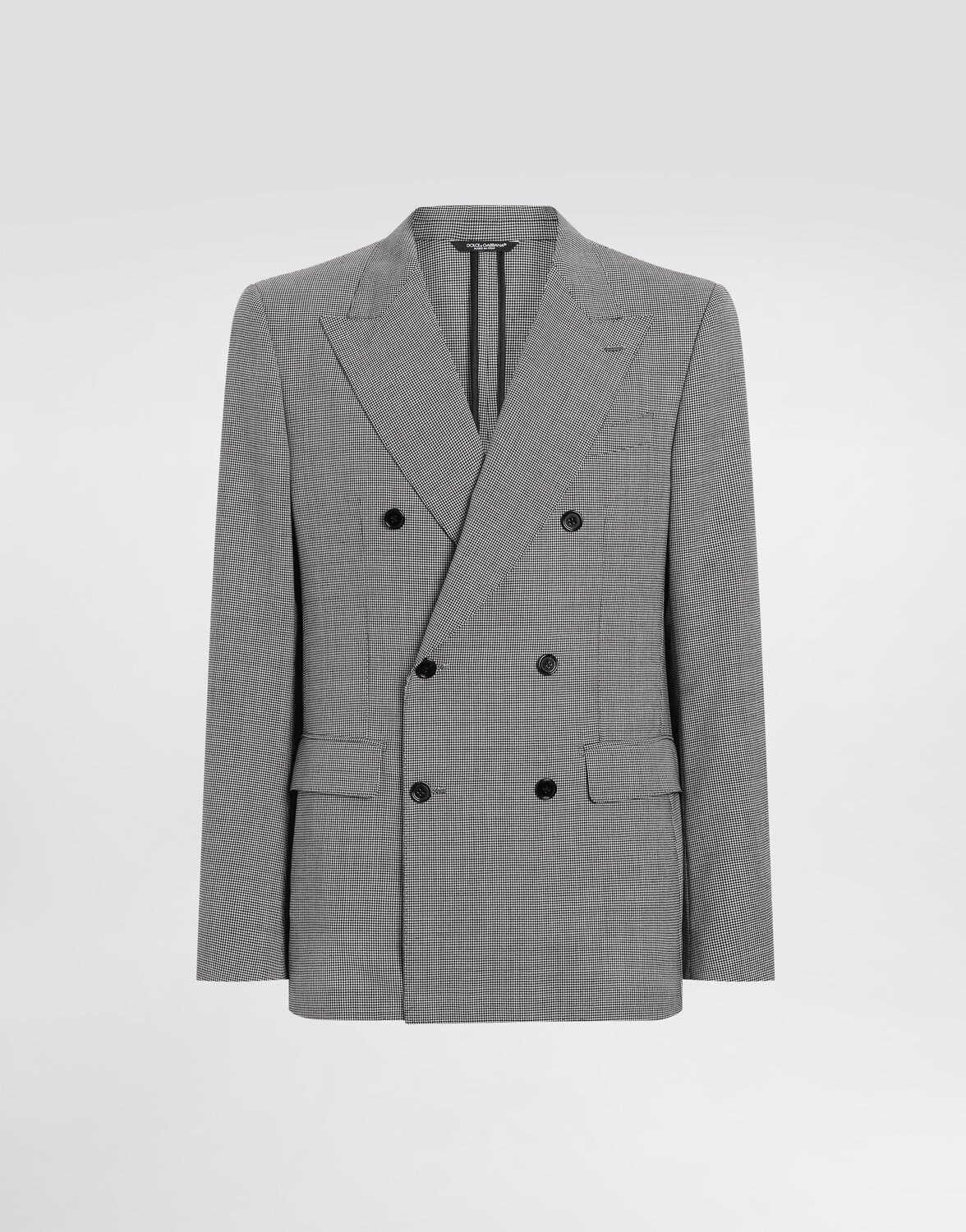 Двубортный шерстяной пиджак Dolce & Gabbana, мультиколор
Двубортный шерстяной пиджак Dolce & Gabbana, мультиколор