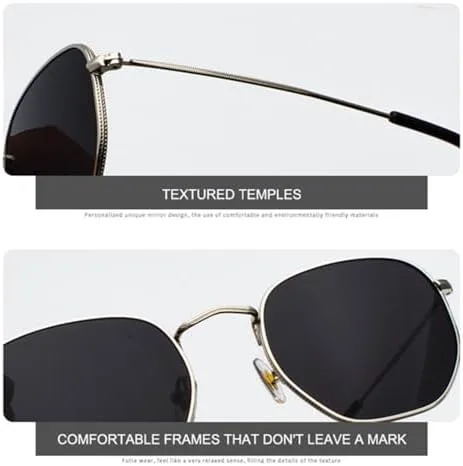 Женские поляризованные солнцезащитные очки UV400, увеличенные поляризованные очки в тонкой оправе, многоугольные солнцезащитные очки для мужчин MTZJH, C5
Женские поляризованные солнцезащитные очки UV400, увеличенные поляризованные очки в тонкой оправе, многоугольные солнцезащитные очки для мужчин MTZJH, C5