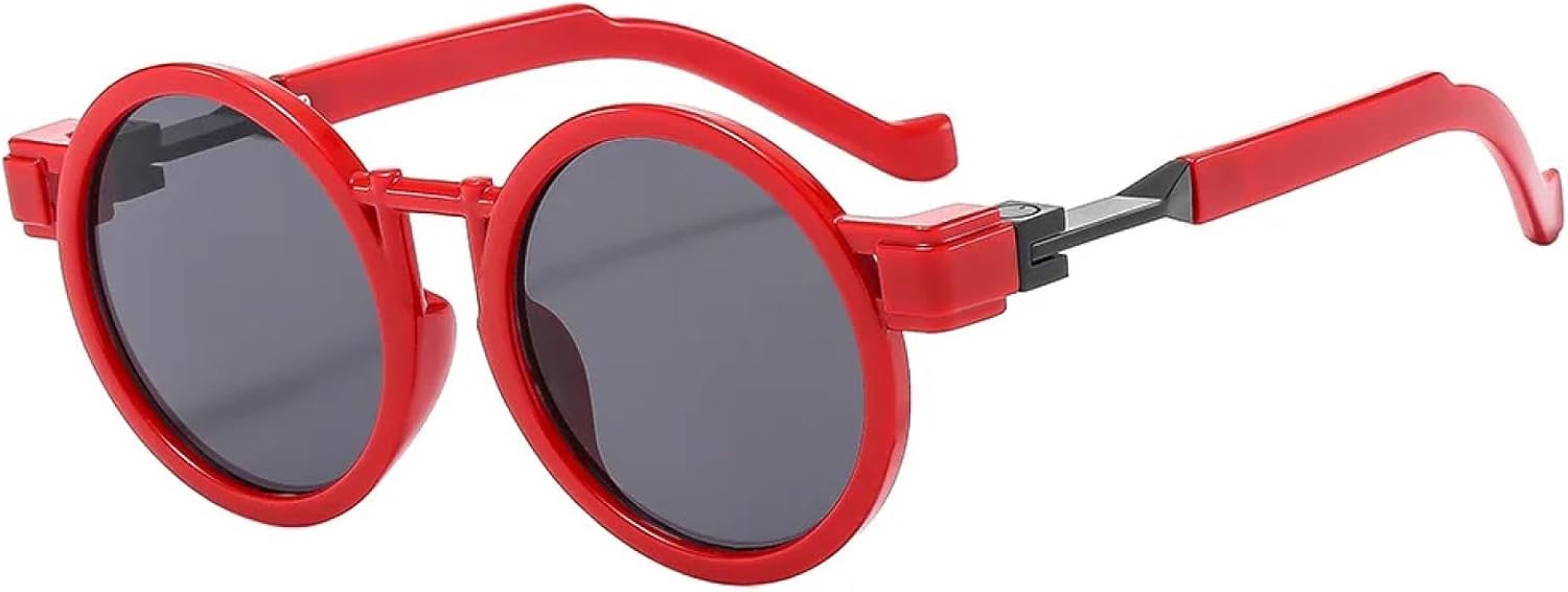 Солнцезащитные очки с защитой UV400 | Круглая оправа в стиле стимпанк, цветные линзы | Для женщин и мужчин, для занятий спортом на открытом воздухе и вождения DSVIGF, Red
Солнцезащитные очки с защитой UV400 | Круглая оправа в стиле стимпанк, цветные линзы | Для женщин и мужчин, для занятий спортом на открытом воздухе и вождения DSVIGF, Red
