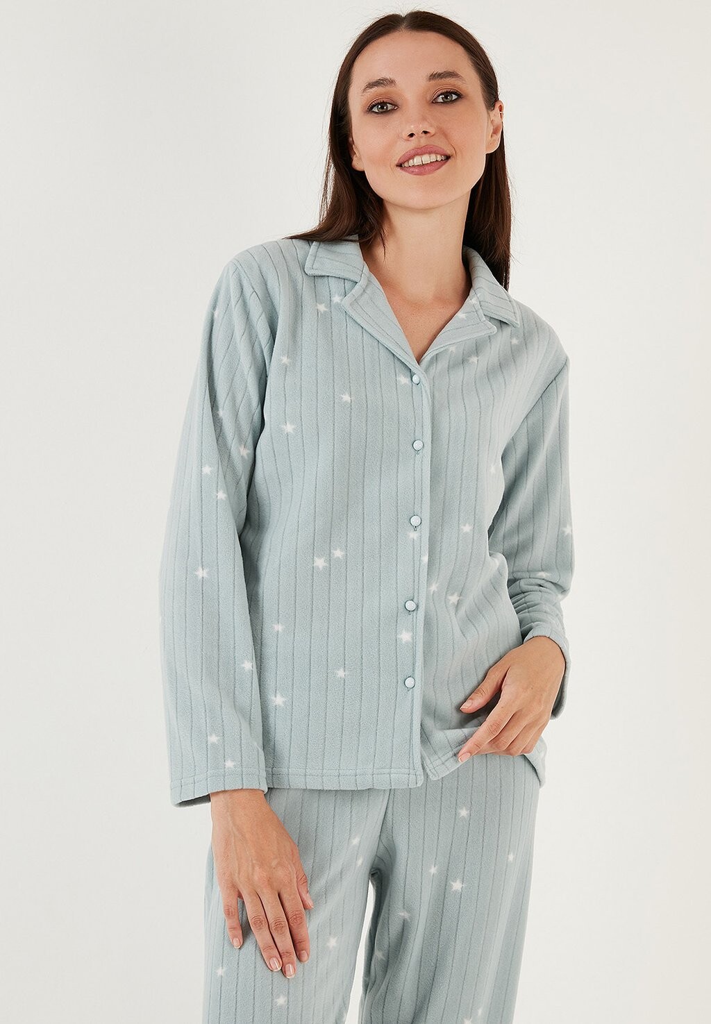 Пижамный комплект REGULAR FIT SET LELA, мятный
Пижамный комплект REGULAR FIT SET LELA, мятный