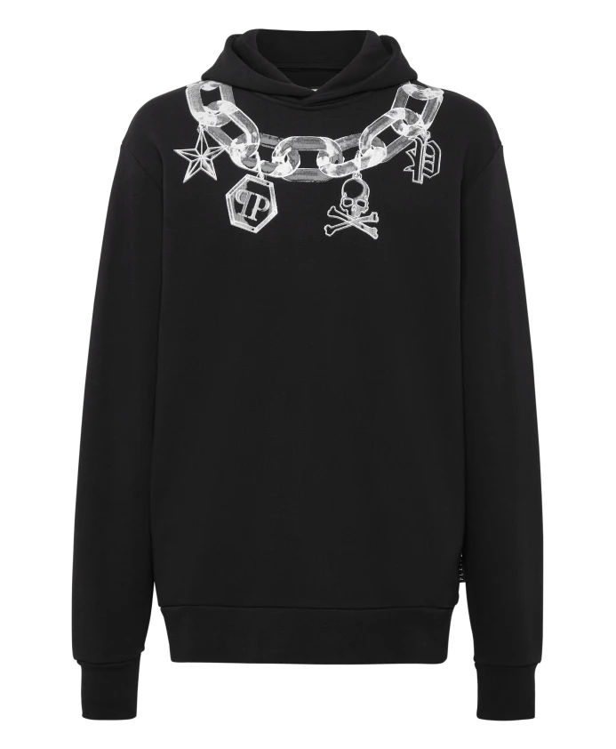 Толстовка с капюшоном Philipp Plein, черный
Толстовка с капюшоном Philipp Plein, черный