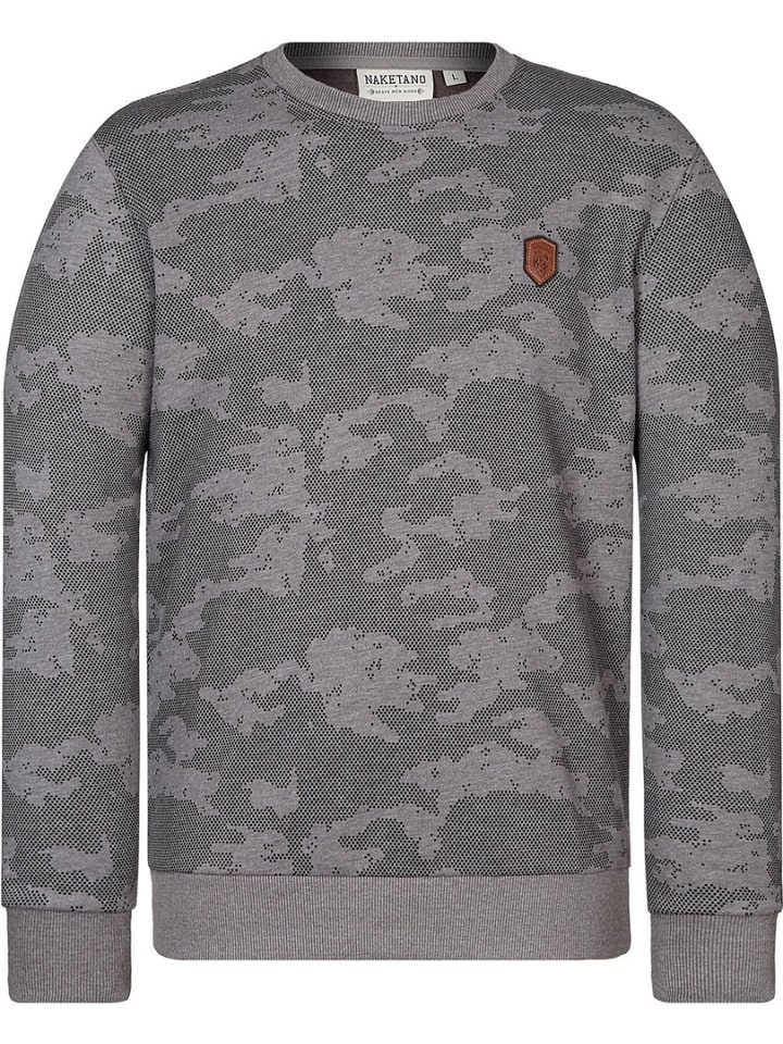 Свитер Райнериус серого цвета naketano
Свитер Райнериус серого цвета naketano