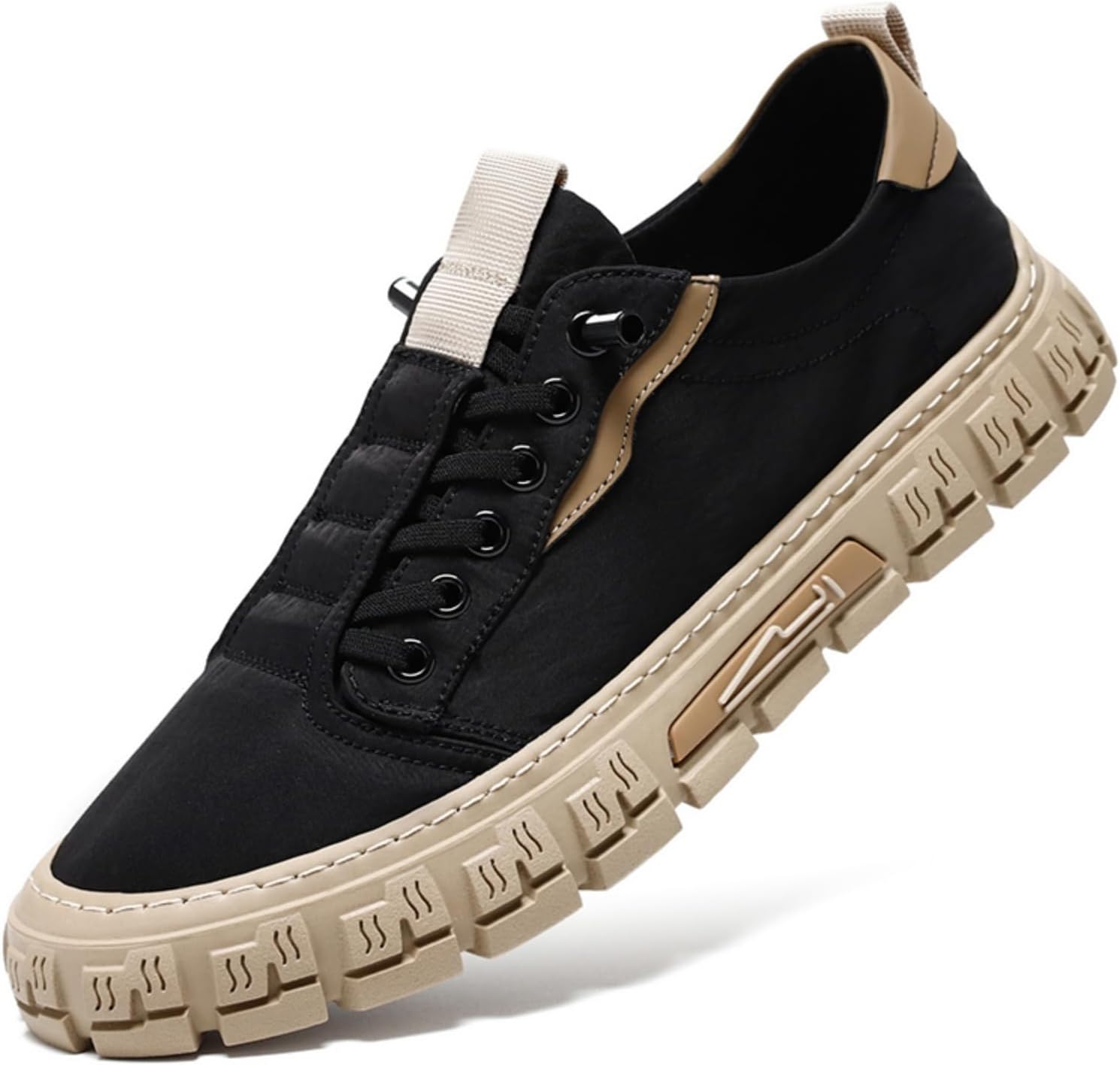 Мужские повседневные кеды низкие с верхом из дышащей ткани, рифленой противоскользящей резиновой подошвой, легкие, удобные для ходьбы, для повседневной носки Kelibasi, черный
Мужские повседневные кеды низкие с верхом из дышащей ткани, рифленой противоскользящей резиновой подошвой, легкие, удобные для ходьбы, для повседневной носки Kelibasi, черный