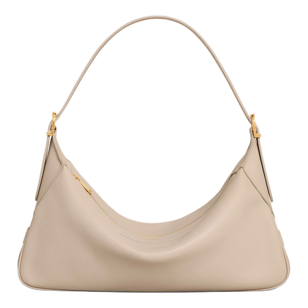 CELINE Коллекция Romy Кожаная Женская Сумка Среднего Размера Одноплечевая Цвет Капучино 
CELINE Коллекция Romy Кожаная Женская Сумка Среднего Размера Одноплечевая Цвет Капучино