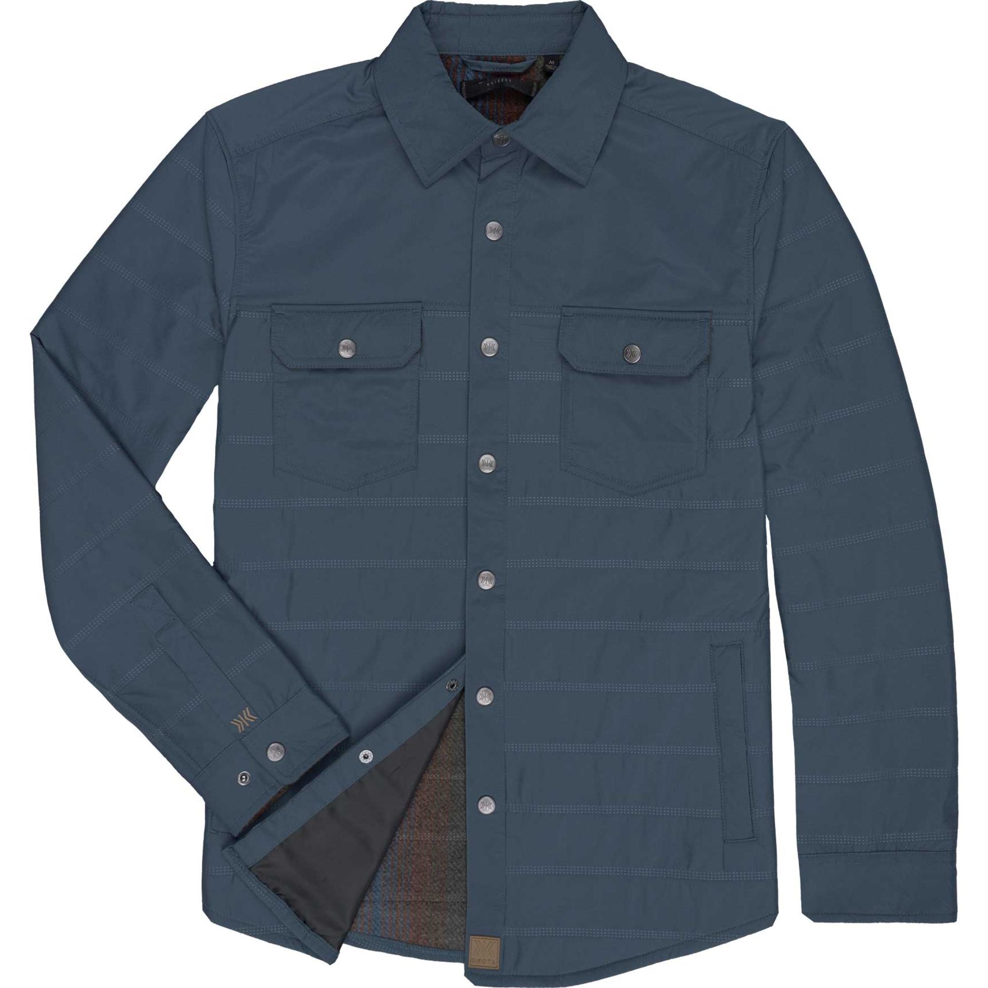 Мужская рубашка-куртка Hutton Dakota Grizzly, Midnight Navy
Мужская рубашка-куртка Hutton Dakota Grizzly, Midnight Navy
