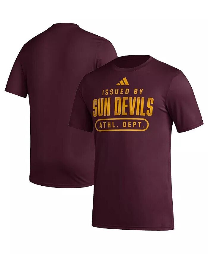 Мужская темно-бордовая футболка Arizona State Sun Devils Sideline AEROREADY Pregame adidas
Мужская темно-бордовая футболка Arizona State Sun Devils Sideline AEROREADY Pregame adidas