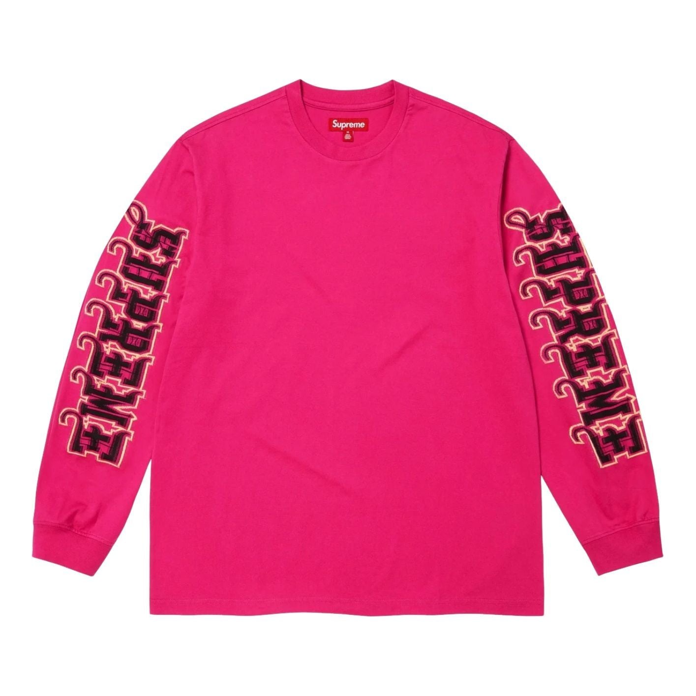 Топ Supreme FW25 с длинными рукавами и интарсией, розовый
Топ Supreme FW25 с длинными рукавами и интарсией, розовый