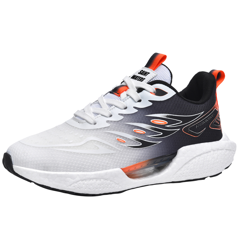 Кроссовки для бега для детей и подростков с амортизацией и воздухопроницаемостью SAINT WATERS, белый/черный/оранжевый
Кроссовки для бега для детей и подростков с амортизацией и воздухопроницаемостью SAINT WATERS, белый/черный/оранжевый
