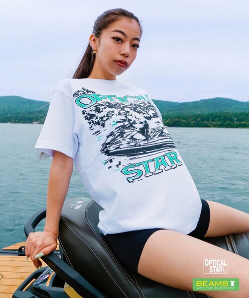 BEAMS T Футболка, BEAMS, белый
BEAMS T Футболка, BEAMS, белый