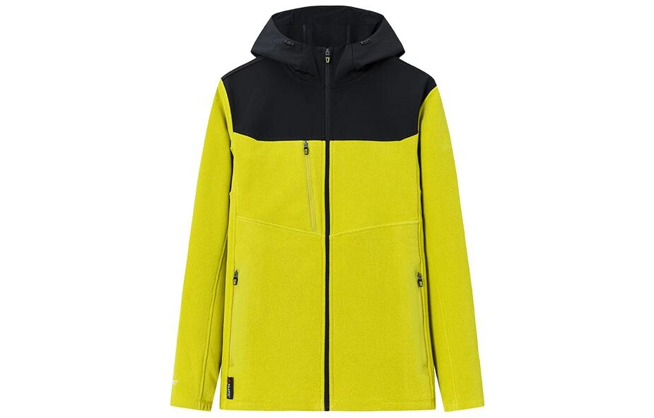 Champion All Weather Series Куртка мужская пляжная желтая/базовая черная Anta, желтый/черный