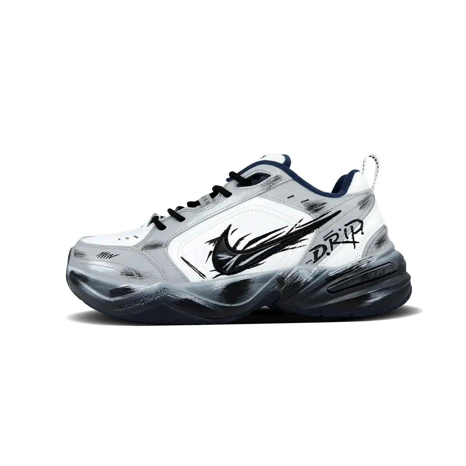 Air Monarch 4 Industrial Ruins устойчивые к истиранию низкие массивные кроссовки мужские Black Nike, серый
Air Monarch 4 Industrial Ruins устойчивые к истиранию низкие массивные кроссовки мужские Black Nike, серый