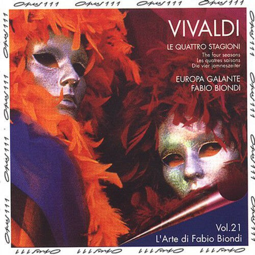 CD диск Vivaldi / Biondi / L'Europa Galante: Four Seasons (Manchester Version)
CD диск Vivaldi / Biondi / L'Europa Galante: Four Seasons (Manchester Version)