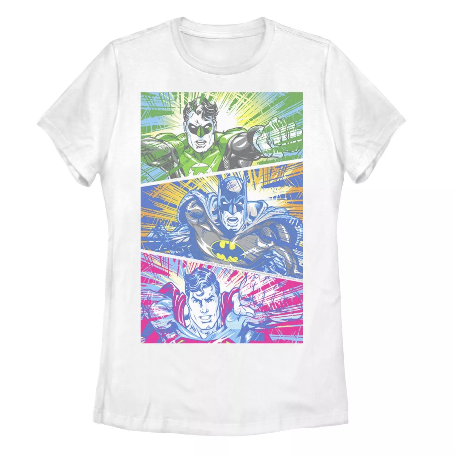 Детская футболка с рисунком DC Comics Green Lantern, Бэтменом и Суперменом Licensed Character
Детская футболка с рисунком DC Comics Green Lantern, Бэтменом и Суперменом Licensed Character